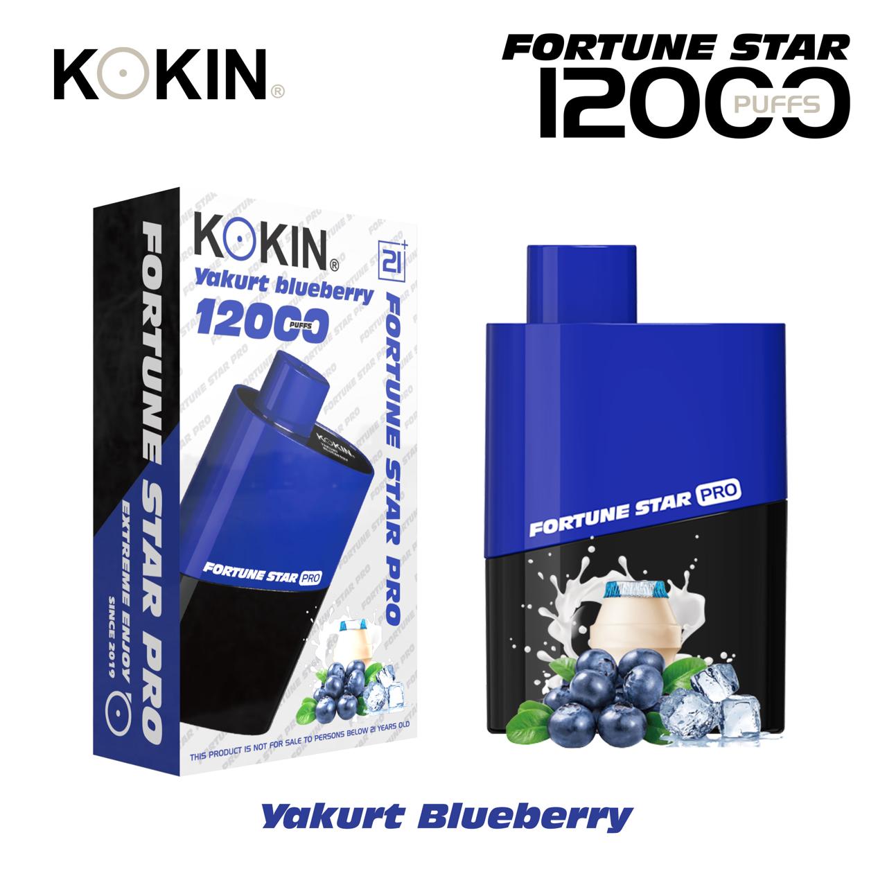 KOKIN Fortune Star Pro - 12000 Puffs Disposable